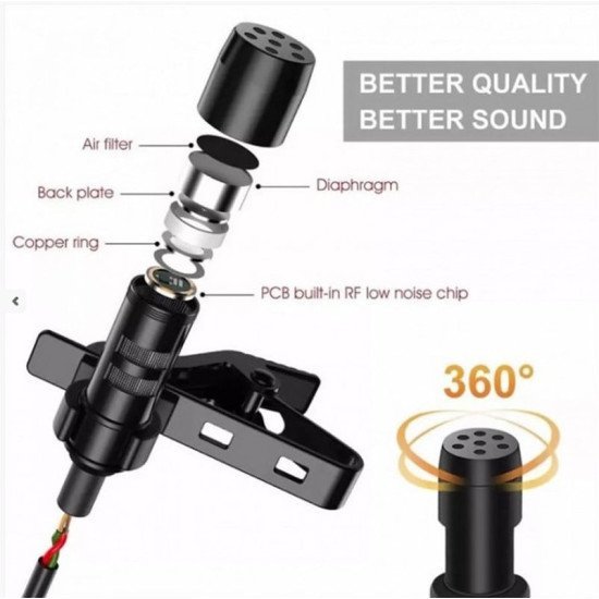 Μικρόφωνο Gl-119 3.5 Aux Jack Omni Μικρόφωνο Gl-119 3.5 Aux Jack Omni