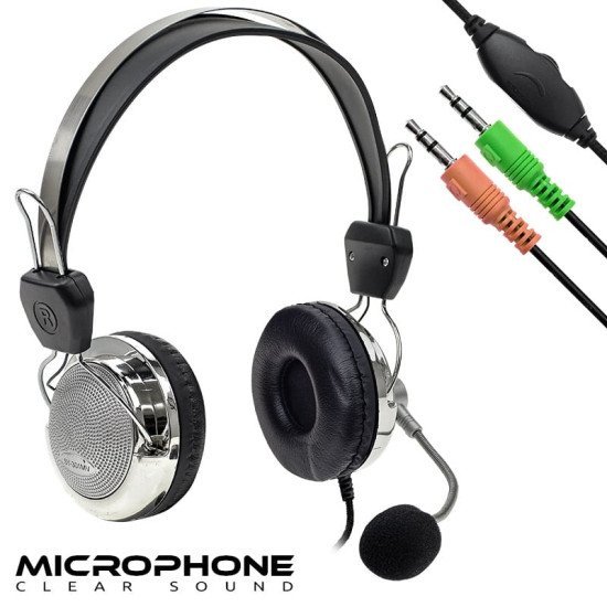 Ακουστικά Με Μικρόφωνο - Headset Sy-301Mv
