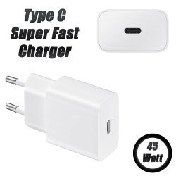 Φορτιστής Super Fast Type-C White