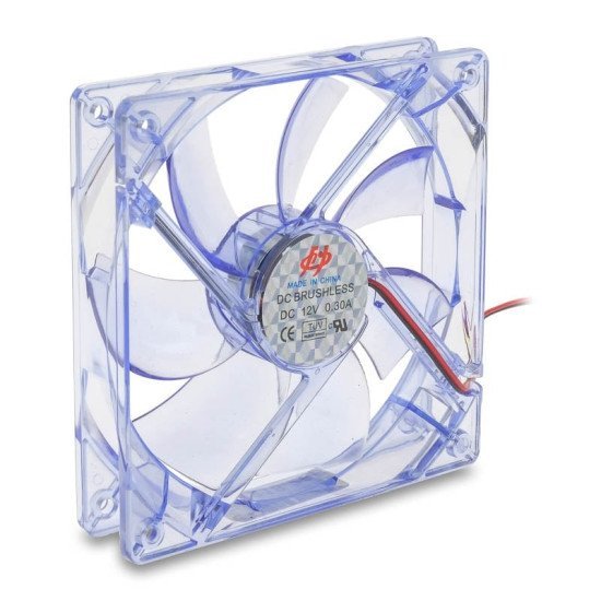 Pc fan διάφανο dc brushless