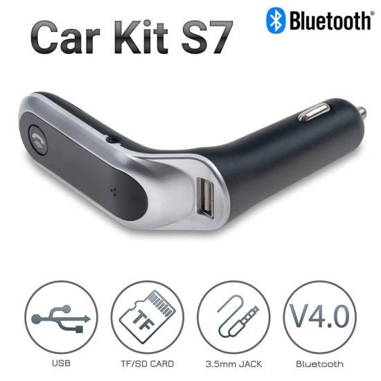 Car Kit S7 Black-Silver Car Kit S7 Black-Silver