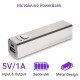 Μεταλλικό Powerbank Ασημί 2600Mah Μεταλλικό Powerbank Ασημί 2600Mah