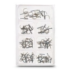 64 Τεμάχια Ρόκα Καλωδίων Σε 3 Μεγέθη