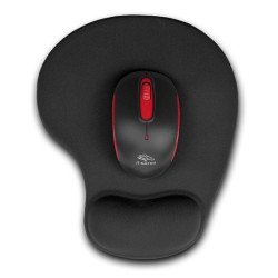 Εργονομικό Mousepad Gel Esperanza Μαύρο