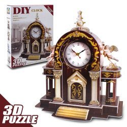 3d puzzle ρολόι είσοδος σπιτιού