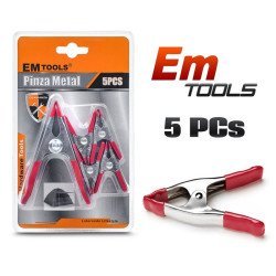 Σφιγκτήρας Μεταλλικός Em Tools (5 Τμχ.)