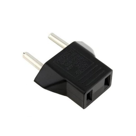 Αντάπτορας Us Σε Eu 220V High Quality Μαύρο Αντάπτορας Us Σε Eu 220V High Quality Μαύρο