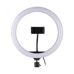 Led Ring Light 26Cm 20W Black