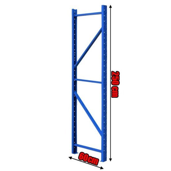 Κολώνα Βαρέως Τύπου 250X60 Μπλε