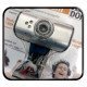 Επιτραπέζια Webcamera Usb Με Μικρόφωνο Ασημί