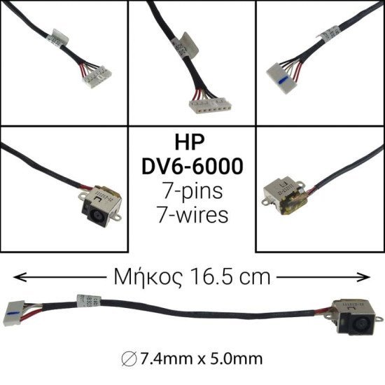Dc Jack Hp Dv6-6000 Dc Jack Hp Dv6-6000