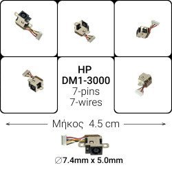 Dc Jack Hp Dm1-3000 Dc Jack Hp Dm1-3000