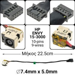 Dc Jack Hp Envy 15-3000 Dc Jack Hp Envy 15-3000