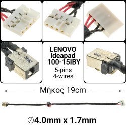 Dc Jack Lenovo 100-15Iby Dc Jack Lenovo 100-15Iby