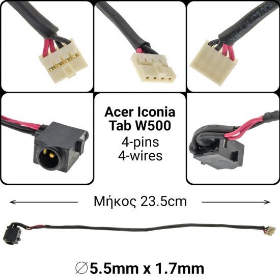 Dc Jack Acer Iconia W500 Dc Jack Acer Iconia W500