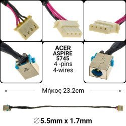 Dc jack acer 4775