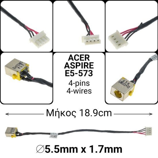Dc Jack Acer Aspire E5-573 Dc Jack Acer Aspire E5-573