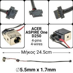 Dc Jack Acer Aspire One D250