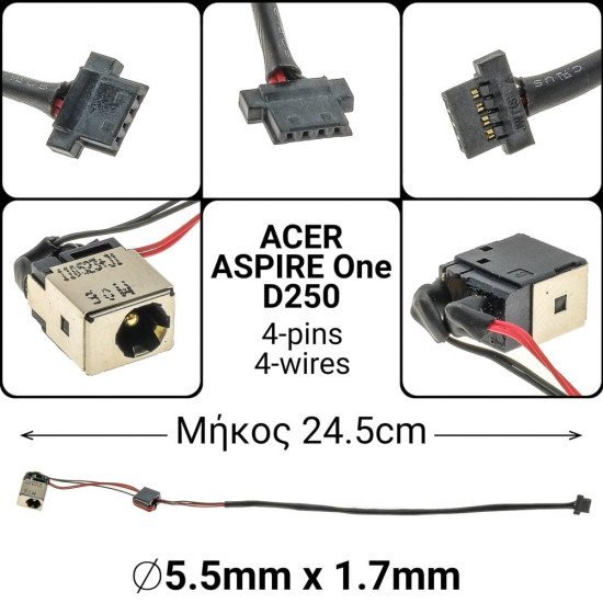 Dc Jack Acer Aspire One D250 Dc Jack Acer Aspire One D250