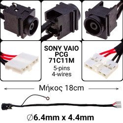 Dc Jack Sony Vaio Pcg-71C11M Dc Jack Sony Vaio Pcg-71C11M
