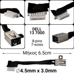 Dc Jack For Dell 13 7000