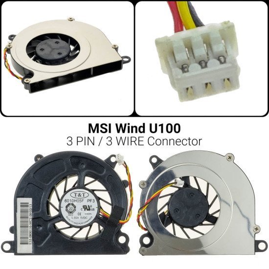 Ανεμιστήρας Msi Wind U100