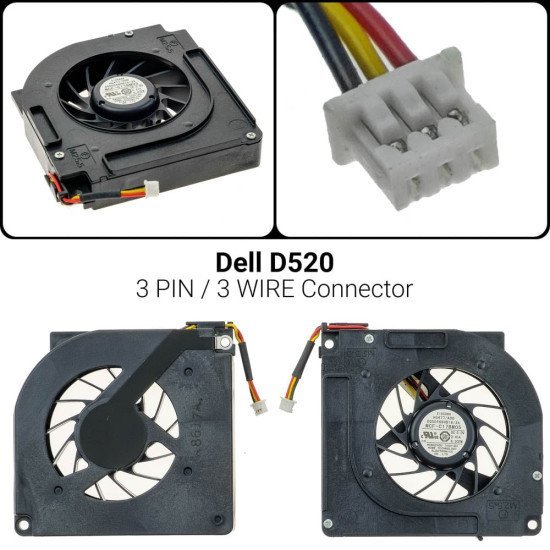 Ανεμιστήρας Dell D520 Ανεμιστήρας Dell D520
