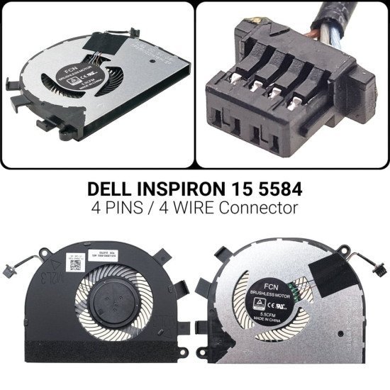 Ανεμιστήρας Για Dell Inspiron 15 5584 Ανεμιστήρας Για Dell Inspiron 15 5584