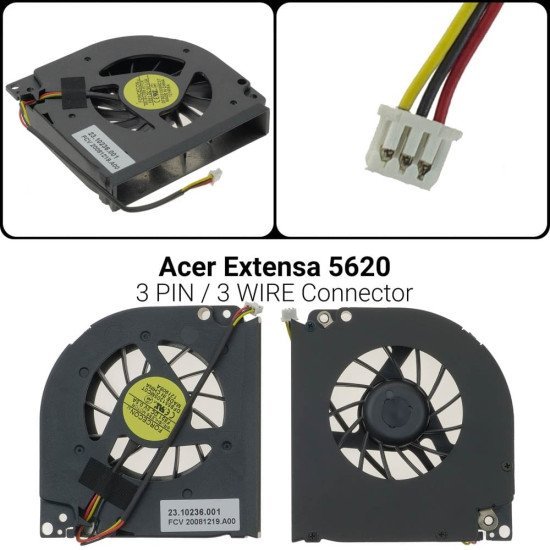 Ανεμιστήρας Acer Extensa 5620 Ανεμιστήρας Acer Extensa 5620