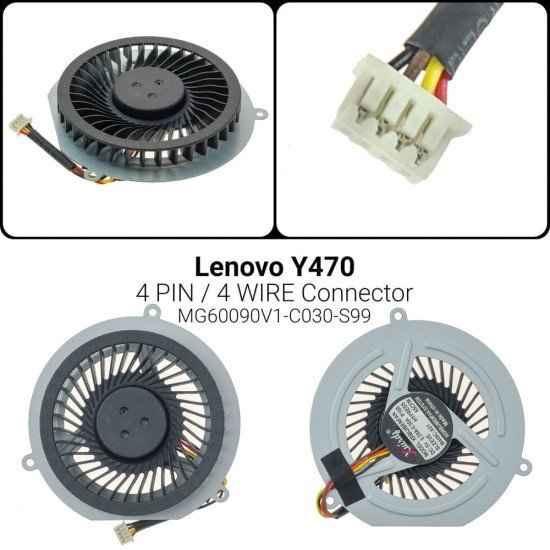 Ανεμιστήρας Lenovo Y470 Ανεμιστήρας Lenovo Y470