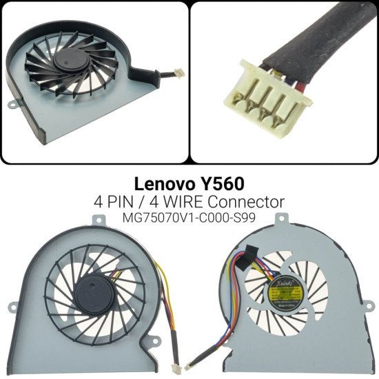 Ανεμιστήρας Lenovo Y560 Ανεμιστήρας Lenovo Y560
