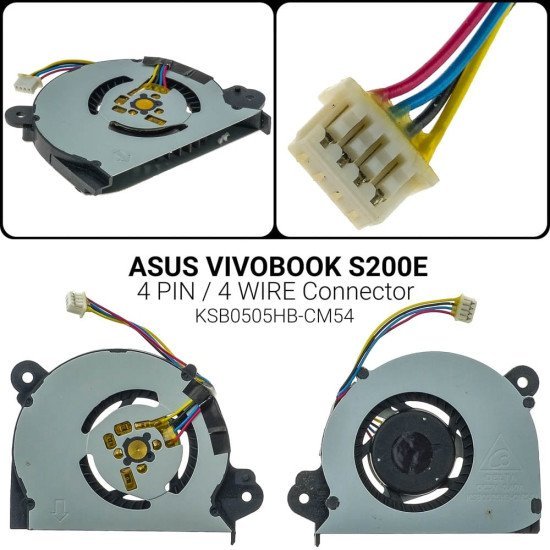 Ανεμιστήρας Asus Vivobook S200E Type A