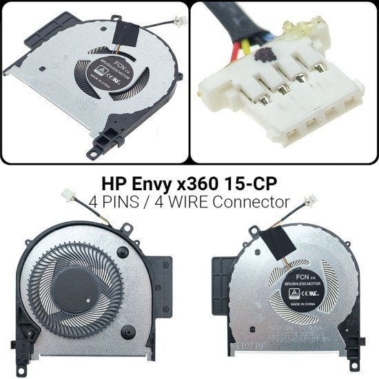 Ανεμιστήρας Hp Envy X360 15-Cp