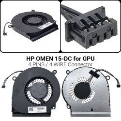 Ανεμιστήρας Για Hp Omen 15-Dc Gpu Ανεμιστήρας Για Hp Omen 15-Dc Gpu