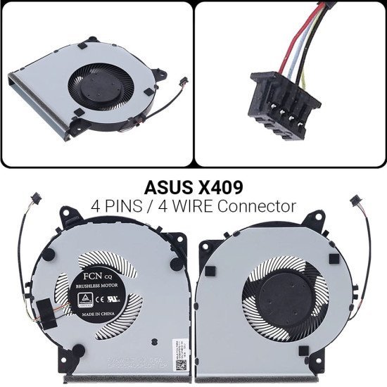 Ανεμιστήρας Asus X409 Ανεμιστήρας Asus X409