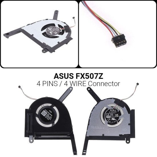 Ανεμιστήρας Cpu Asus Fx507Z (12V)