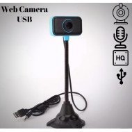 Επιτραπέζια Webcamera Usb Με Μικρόφωνο Μαύρο-Μπλε Επιτραπέζια Webcamera Usb Με Μικρόφωνο Μαύρο-Μπλε