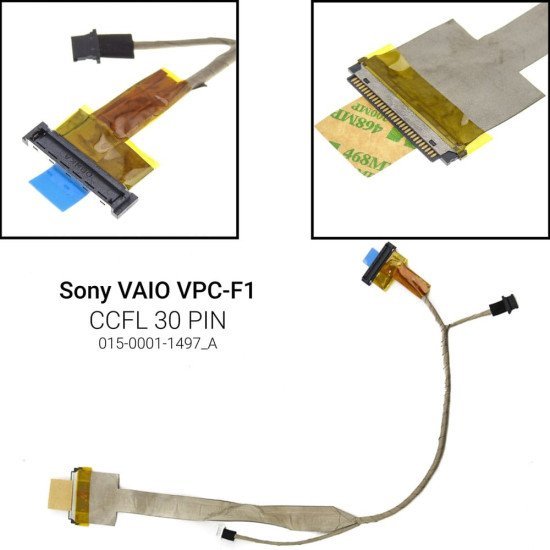 Καλωδιοταινία Οθόνης Για Sony Vaio Vpc F