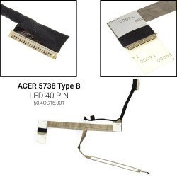 Καλωδιοταινία Οθόνης Για Acer 5738 Type B