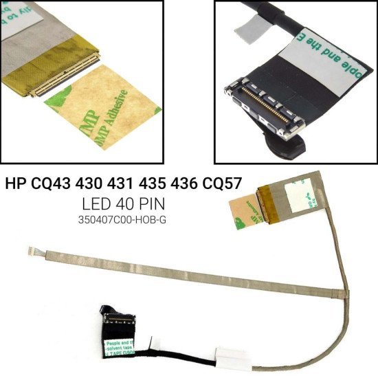 Καλωδιοταινία Οθόνης Για Hp Cq43 430 431 435 436 Cq57 Καλωδιοταινία Οθόνης Για Hp Cq43 430 431 435 436 Cq57