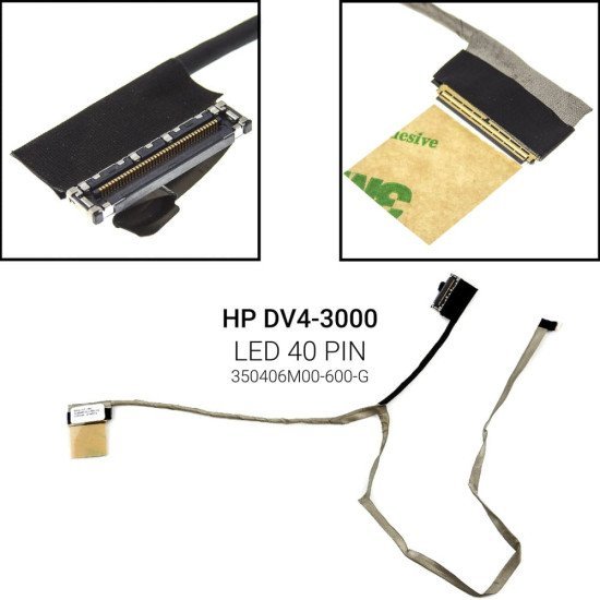 Καλωδιοταινία Οθόνης Για Hp Dv4-3000 Series Καλωδιοταινία Οθόνης Για Hp Dv4-3000 Series