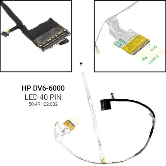 Καλωδιοταινία Οθόνης Για Hp Dv6-6000