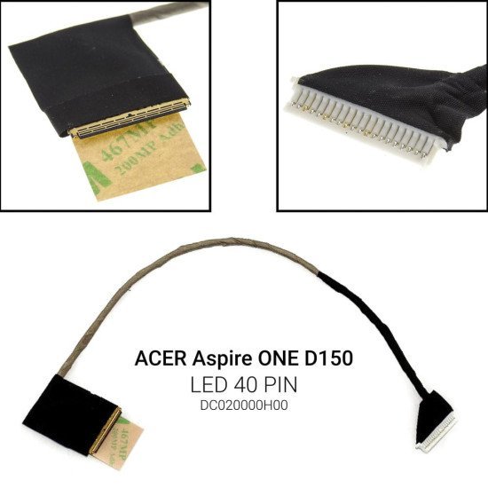 Καλωδιοταινία Οθόνης Για Acer Aspire One D150 Καλωδιοταινία Οθόνης Για Acer Aspire One D150