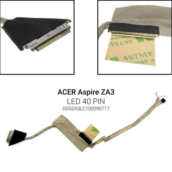 Καλωδιοταινία Οθόνης Για Acer Aspire Za3 Καλωδιοταινία Οθόνης Για Acer Aspire Za3