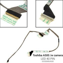 Καλωδιοταινία Οθόνης Για Toshiba A500 With Webcam Connector Led Version Καλωδιοταινία Οθόνης Για Toshiba A500 With Webcam Connector Led Version