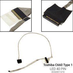 Καλωδιοταινία Οθόνης Για Toshiba C660 Type 1 Καλωδιοταινία Οθόνης Για Toshiba C660 Type 1