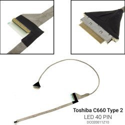 Καλωδιοταινία Οθόνης Για Toshiba C660 Type 2 Καλωδιοταινία Οθόνης Για Toshiba C660 Type 2