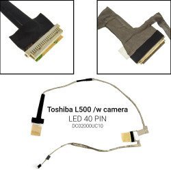 Καλωδιοταινία Οθόνης Για Toshiba L500 With Webcam Connector Led Version Καλωδιοταινία Οθόνης Για Toshiba L500 With Webcam Connector Led Version