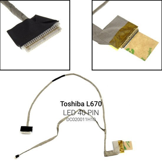 Καλωδιοταινία Οθόνης Για Toshiba L670