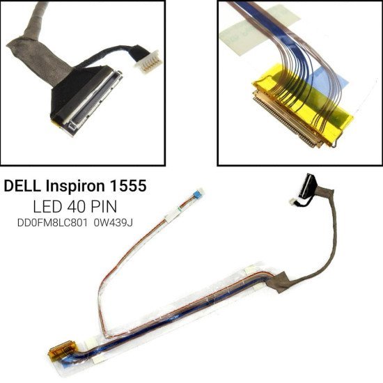 Καλωδιοταινία Οθόνης Για Dell Inspiron 1555 Ccfl Version